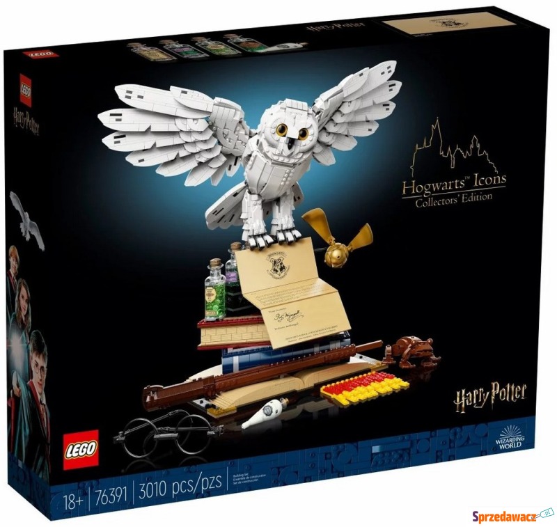 Klocki konstrukcyjne LEGO Harry Potter 76391 Ikony... - Klocki - Zielona Góra