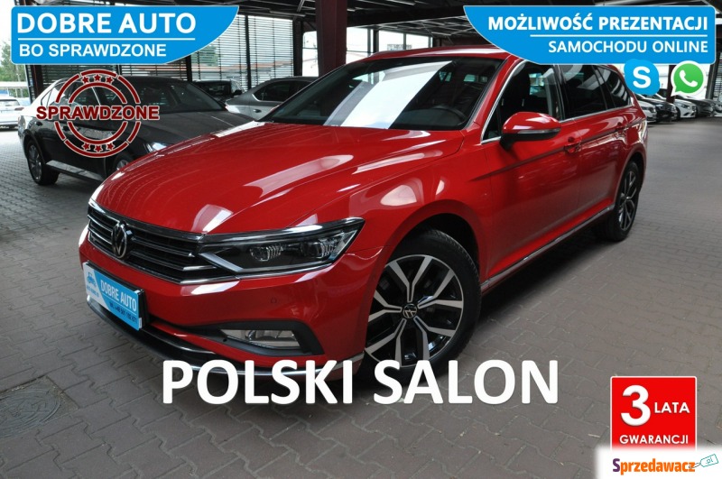 Volkswagen Passat 2020,  1.5 benzyna - Na sprzedaż za 102 800 zł - Mysłowice