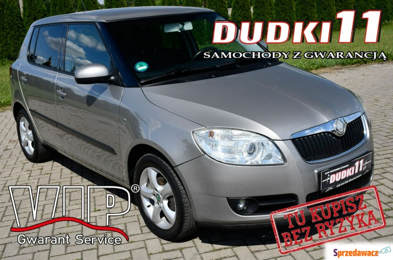 Škoda Fabia - 1,2benz DUDKI11 Alu,Klimatronic... - Samochody osobowe - Kutno