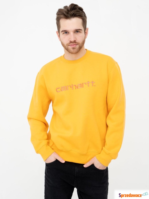 Bluza Bez Kaptura Carhartt Carhartt Sweat Żółta... - Bluzy męskie - Słupsk