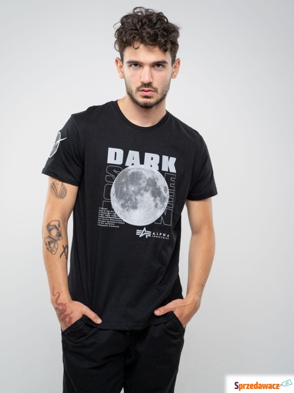 Koszulka Z Krótkim Rękawem Alpha Industries Dark... - Koszulki męskie - Przemyśl