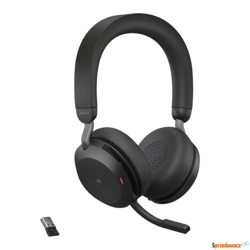 Nauszne Jabra Evolve2 75 Link380a UC Stereo Stand - Słuchawki - Szczecinek