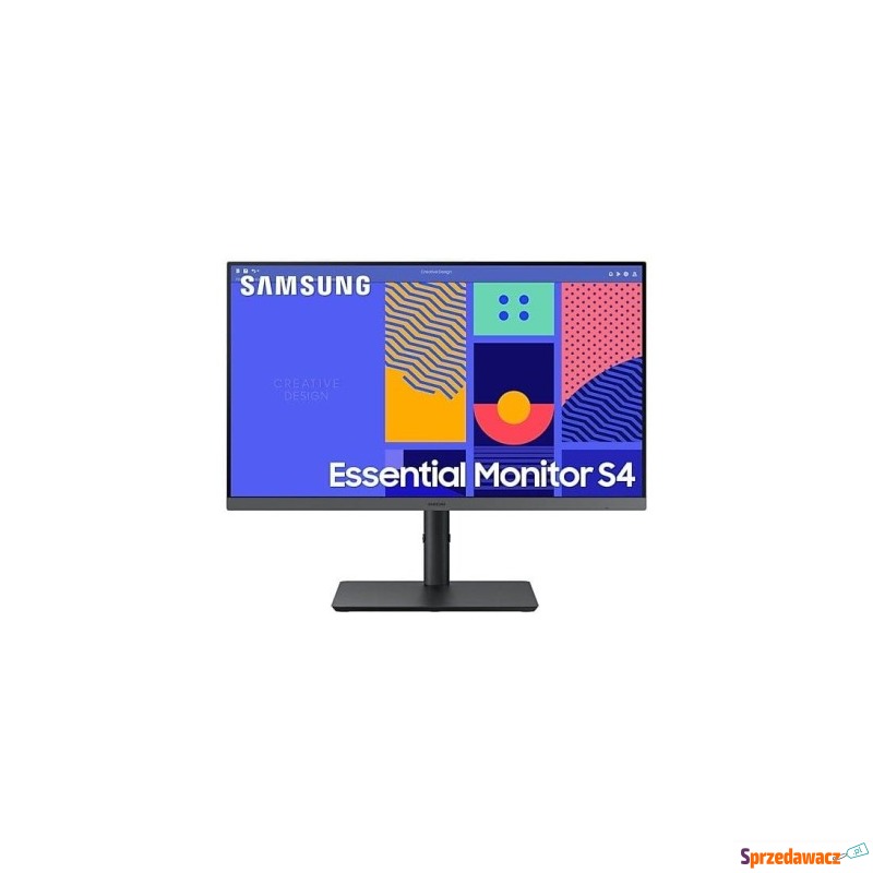 MONITOR SAMSUNG C430 LED 24" LS24C430GAUXEN 100Hz - Monitory LCD i LED - Włocławek