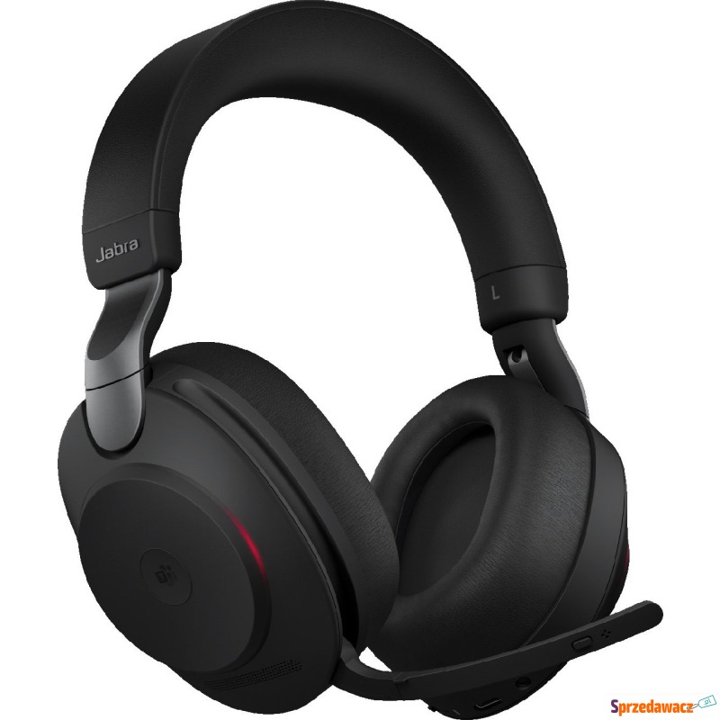 Nauszne Jabra Evolve2 85 Link380a MS Stereo Black - Słuchawki - Otwock