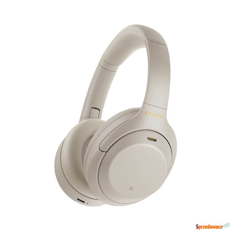 Nauszne Sony WH-1000XM4 srebrny - Słuchawki - Przemyśl