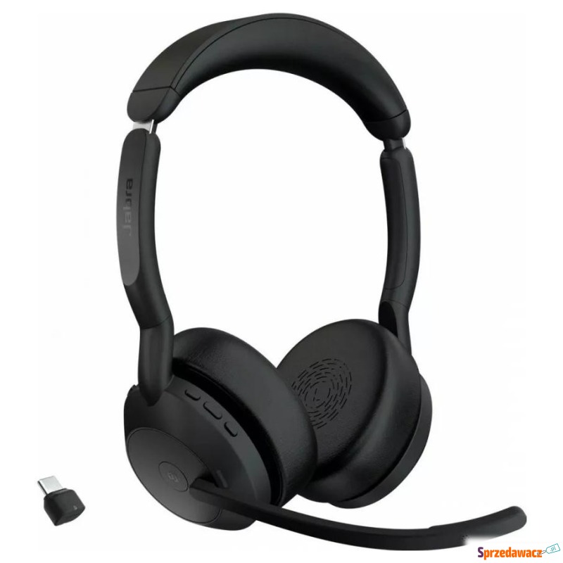 Nauszne Słuchawki Evolve2 55 Link380c MS Stereo - Słuchawki - Pabianice