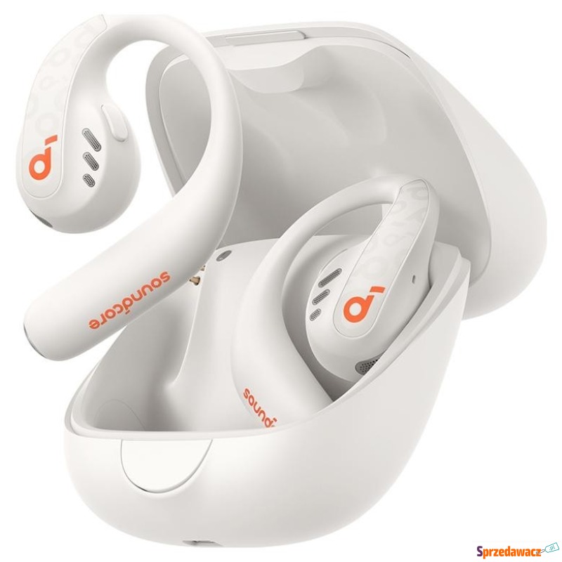 Douszne Soundcore AeroFit Pro Białe - Słuchawki - Trzebiatów