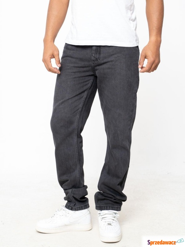 Spodnie Jeansowe Tapered Fit Mass Signature 2.0... - Spodnie męskie - Lubin