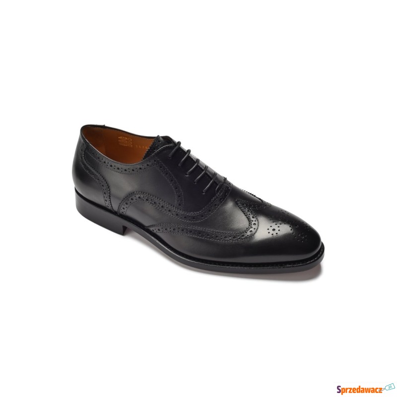 Eleganckie czarne skórzane buty męskie typu b... - Buty sportowe miejskie... - Gliwice