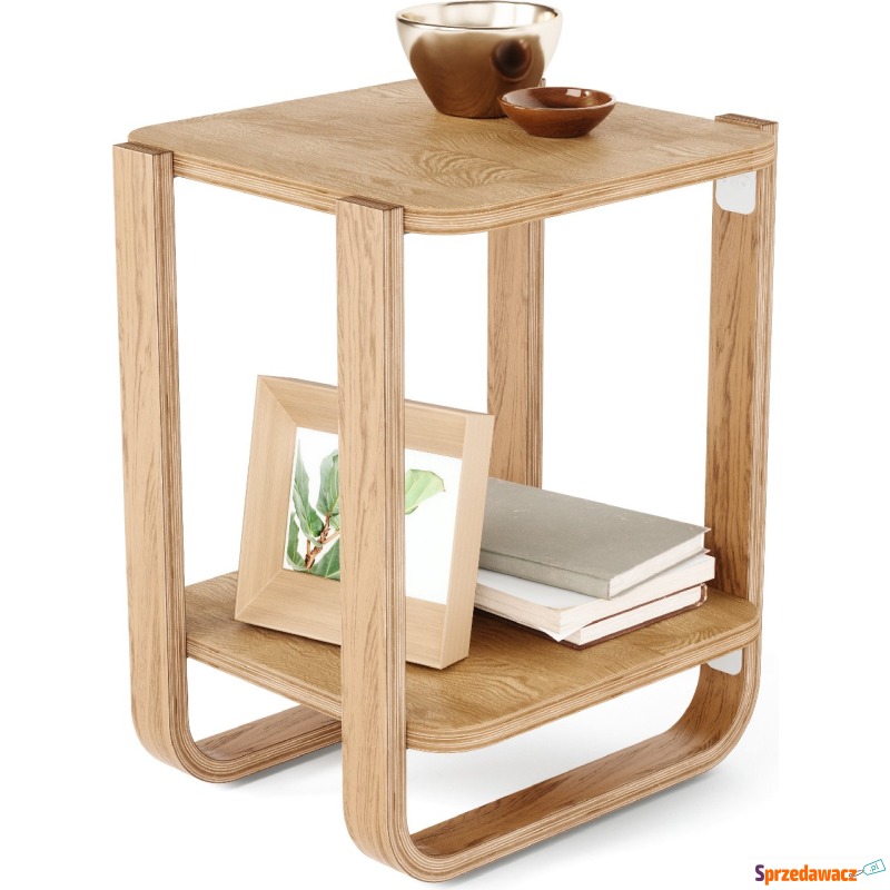 Stolik boczny Bellwood jasne drewno - Stoły, stoliki, ławy - Bytom
