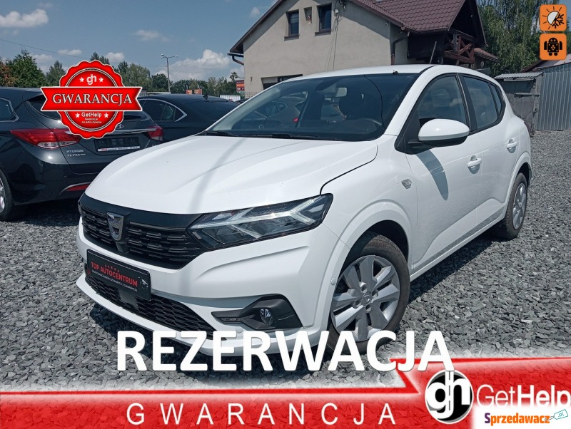 Dacia Sandero  Hatchback 2021,  1.0 benzyna - Na sprzedaż za 43 500 zł - Pogwizdów