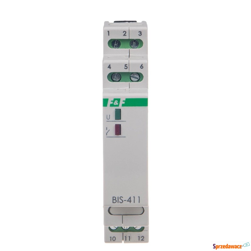 Przekaźnik bistabilny F&F BIS-411-LED 16A 1NO... - Regulatory, przekaźniki,... - Grudziądz
