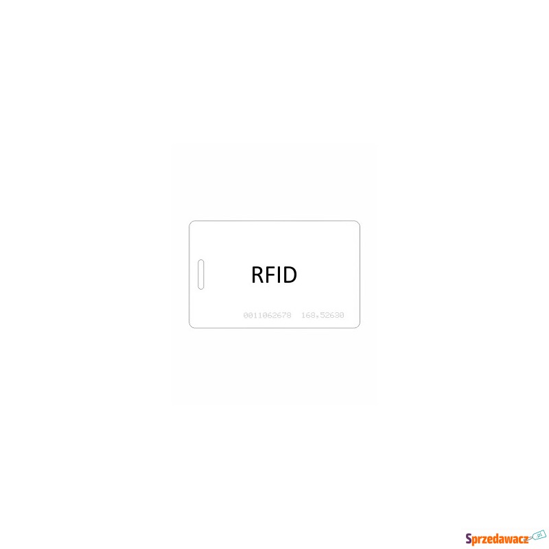 Karta RFID F&F KB-02 do stacji bramowych i sz... - Domofony, dzwonki - Kraśnik