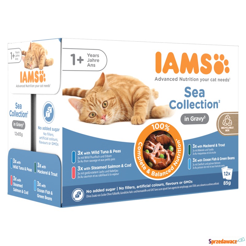 IAMS Delights Adult Rybne smaki - Rybne smaki... - Karmy dla kotów - Gliwice