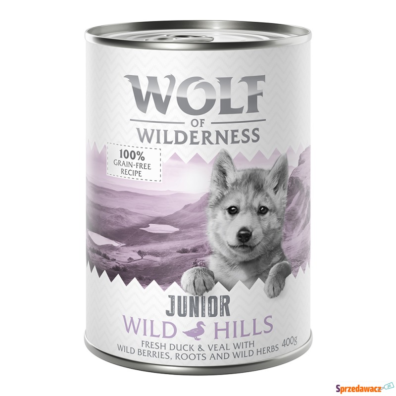 Little Wolf of Wilderness Junior, 6 x 400 g -... - Karmy dla psów - Koszalin
