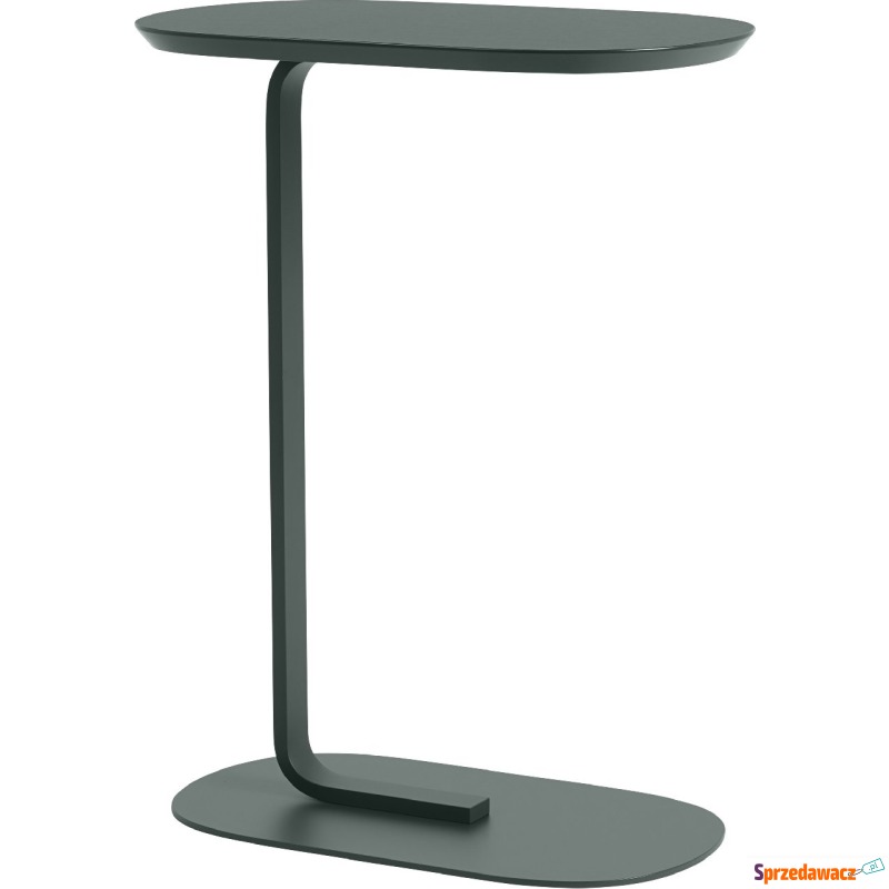 Stolik boczny Relate 73,5 cm ciemnozielony - Stoły, stoliki, ławy - Tczew