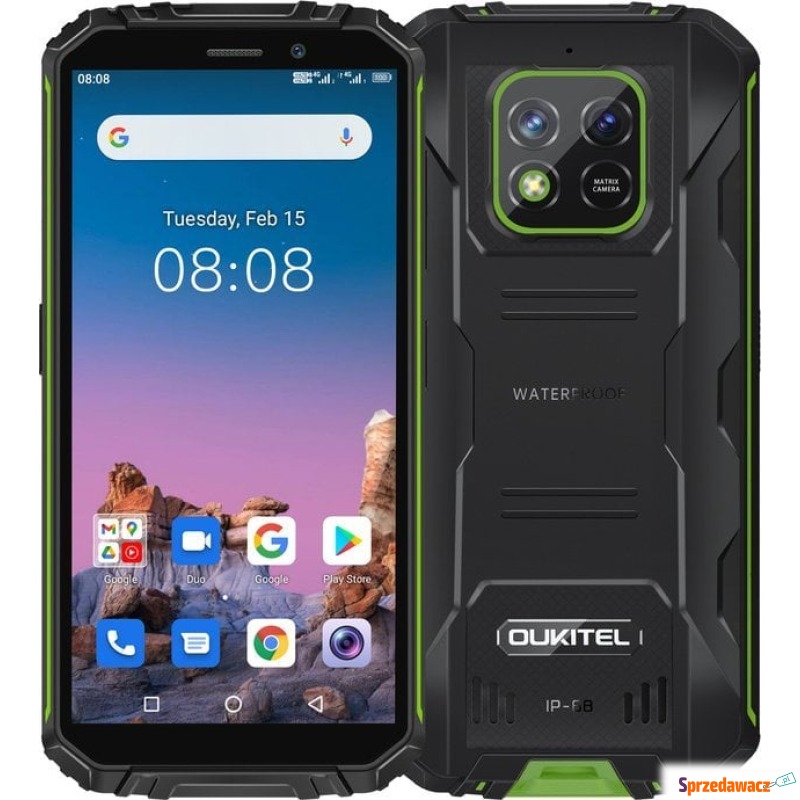 Smartfon Oukitel WP18 4/32GB Czarno-zielony (... - Telefony komórkowe - Koszalin