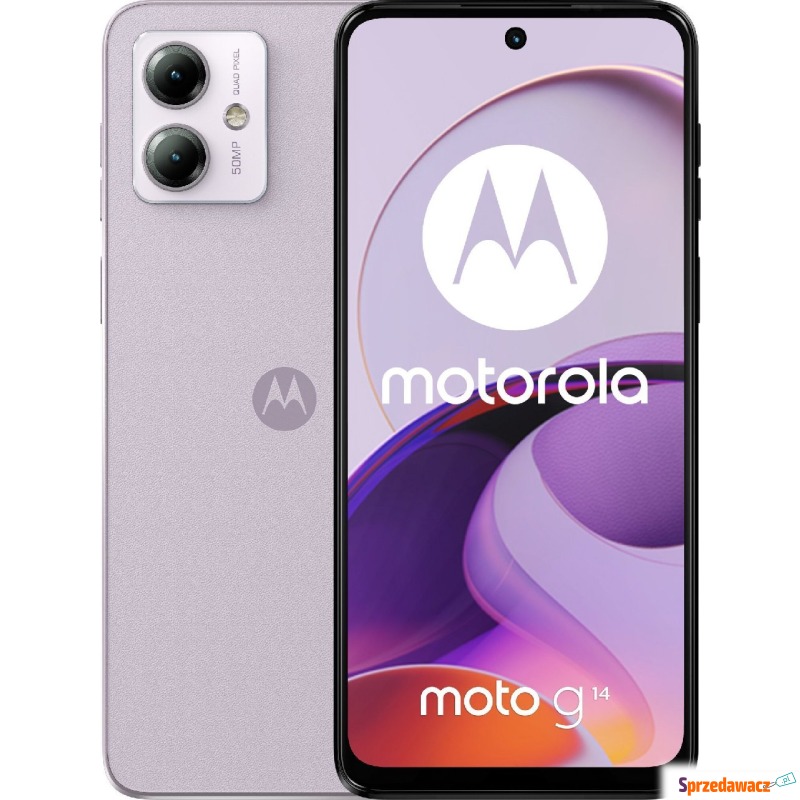 Smartfon Motorola Moto G14 8/256GB Fioletowy... - Telefony komórkowe - Sieradz