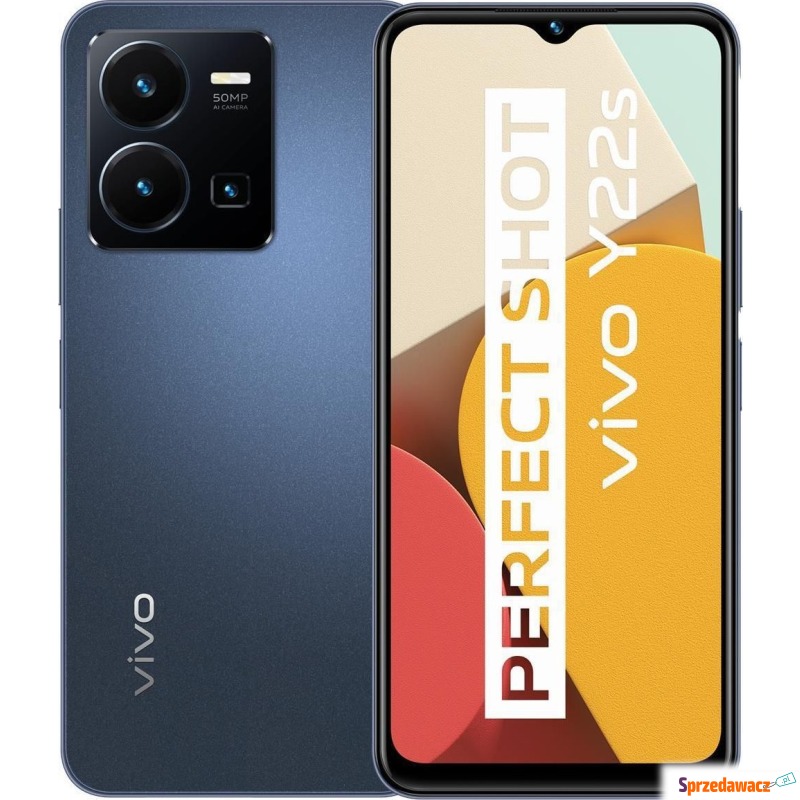 Smartfon Vivo Y22s 6/128GB Granatowy (S7822438) - Telefony komórkowe - Przemyśl