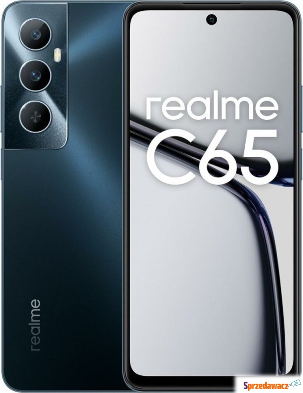 Smartfon Realme C65 6/128GB Czarny (S8107647) - Telefony komórkowe - Jarosław