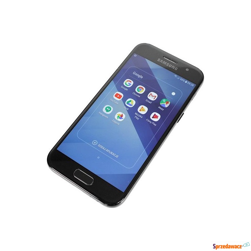 Smartfon Samsung Galaxy A3 2/16GB Czarny Powystawowy - Telefony komórkowe - Wałbrzych