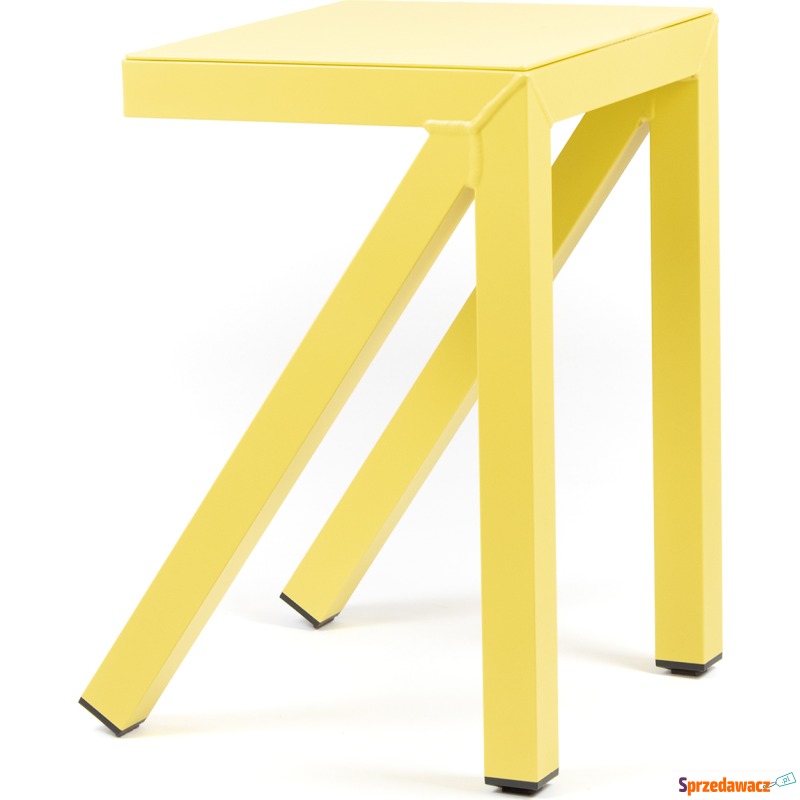 Stołek Bureaurama 50 cm żółty - Taborety, stołki, hokery - Biała Podlaska