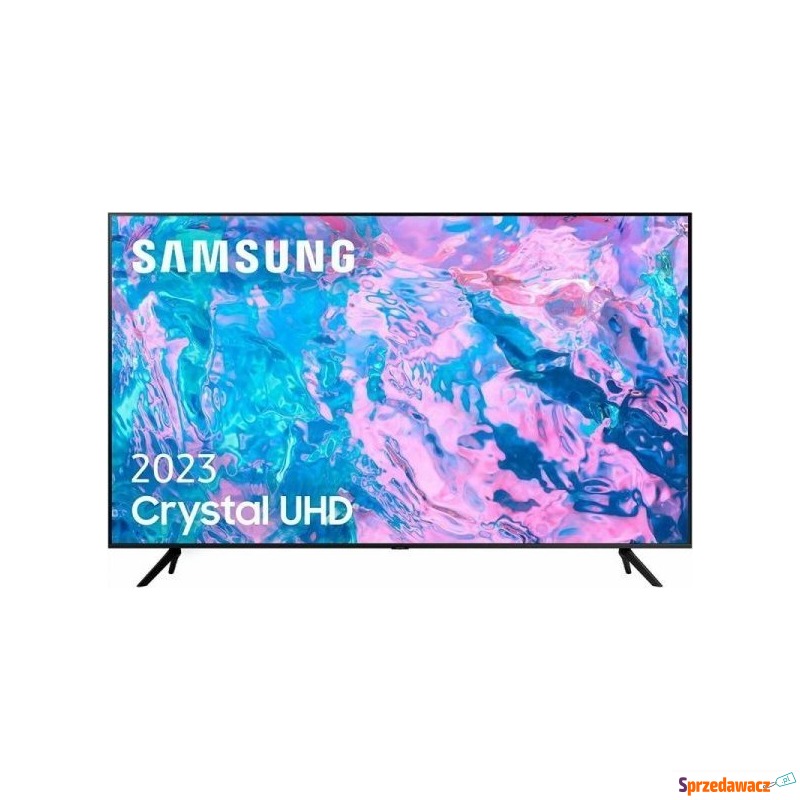 Telewizor Samsung TU75CU7105K LED 75'' 4K Ultra... - Telewizory - Stargard Szczeciński