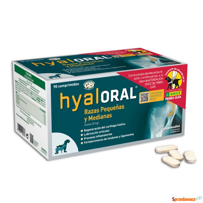 Hyaloral dla małych i średnich psów - 90 tabletek - Akcesoria dla psów - Radom