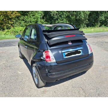 Fiat 500  Kabriolet 2013,  1.2 benzyna - Na sprzedaż za 13 999 zł - Pleszew - zdjęcie 2