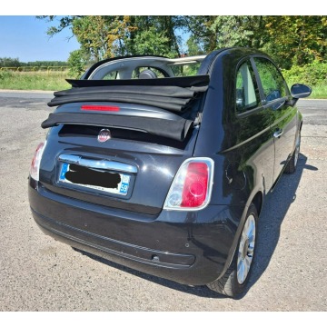 Fiat 500  Kabriolet 2013,  1.2 benzyna - Na sprzedaż za 13 999 zł - Pleszew - zdjęcie 1