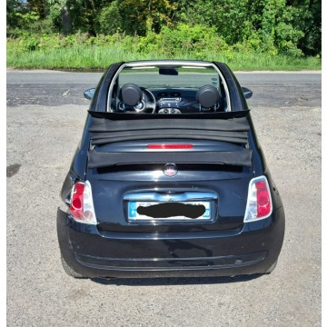 Fiat 500  Kabriolet 2013,  1.2 benzyna - Na sprzedaż za 13 999 zł - Pleszew - zdjęcie 5