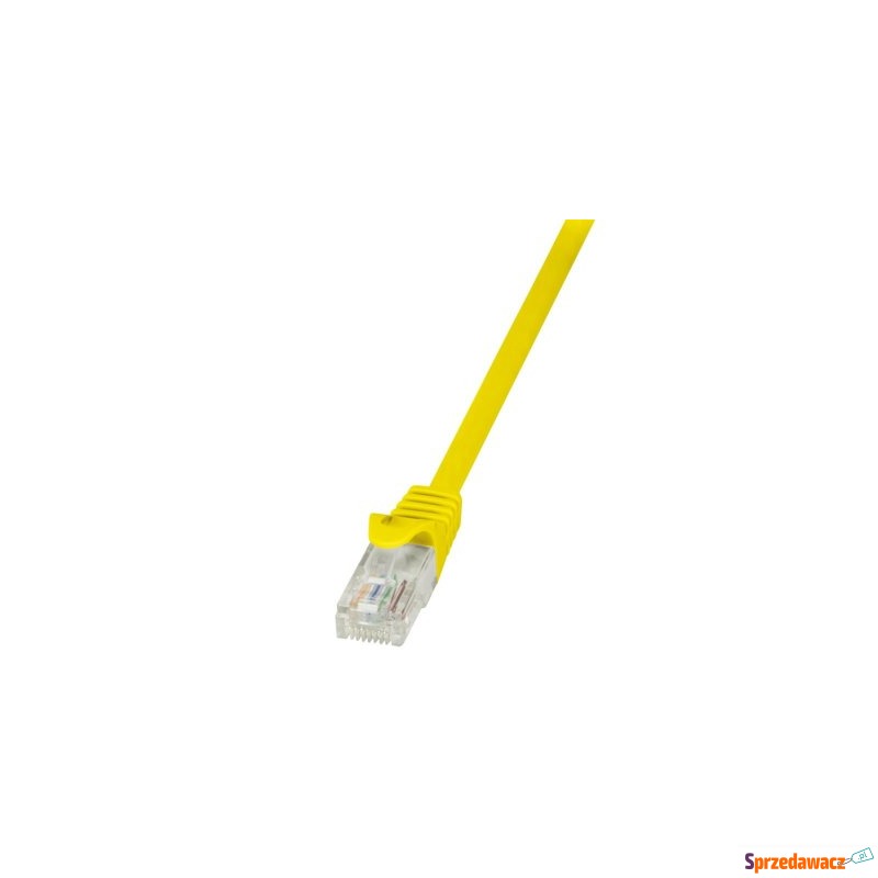 Patchcord LogiLink CP2097U CAT.6 U/UTP 10m, żółty - Kable pozostałe - Wrocław