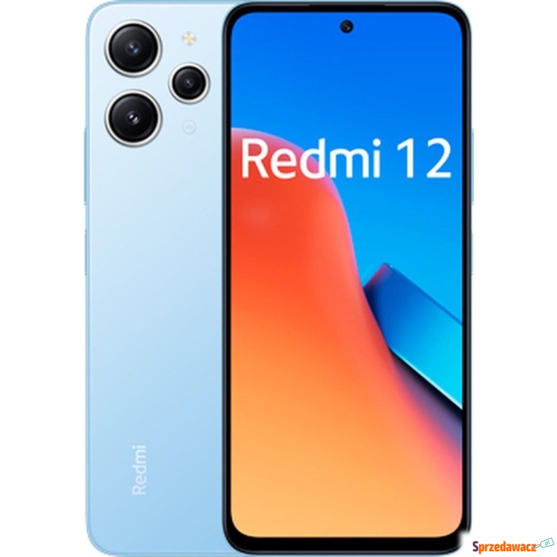 Smartfon Xiaomi Redmi 12 8/256GB Niebieski (S0452389) - Telefony komórkowe - Rzeszów