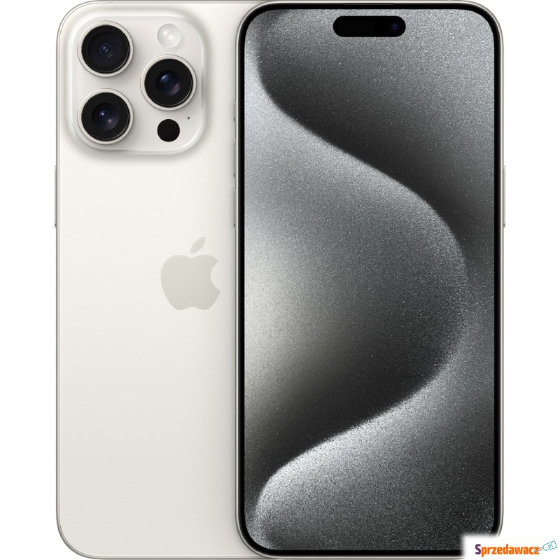 Smartfon Apple iPhone 15 Pro Max 512GB White... - Telefony komórkowe - Lublin