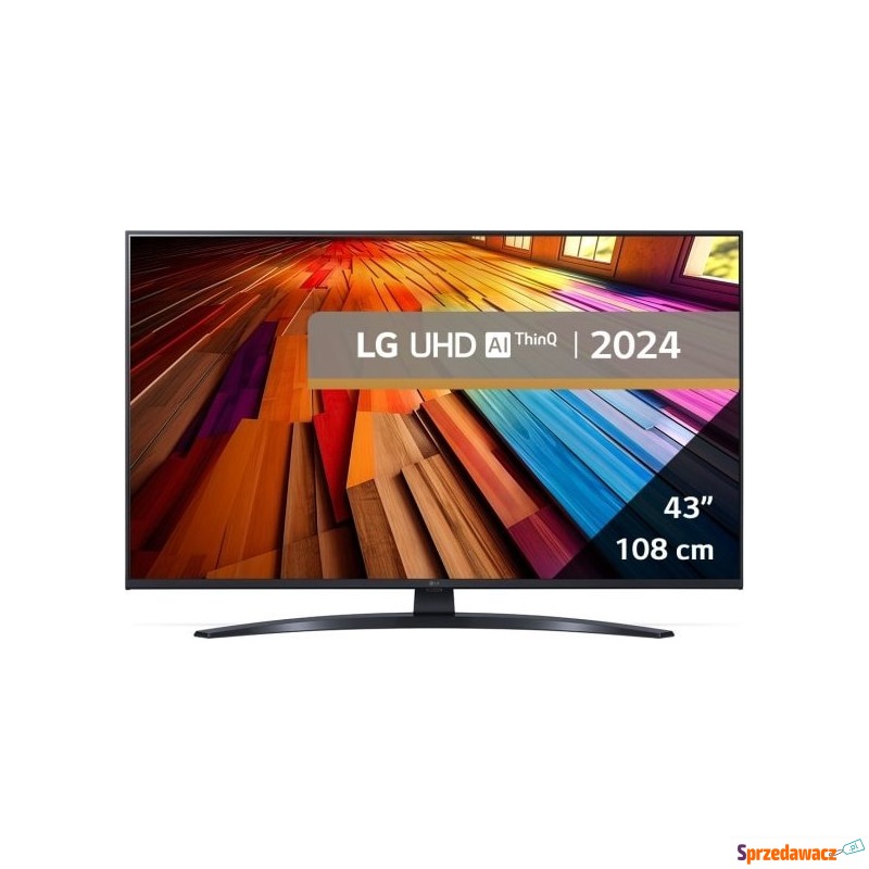Telewizor LG 43UT81003LA LED 43'' 4K Ultra HD... - Telewizory - Łódź
