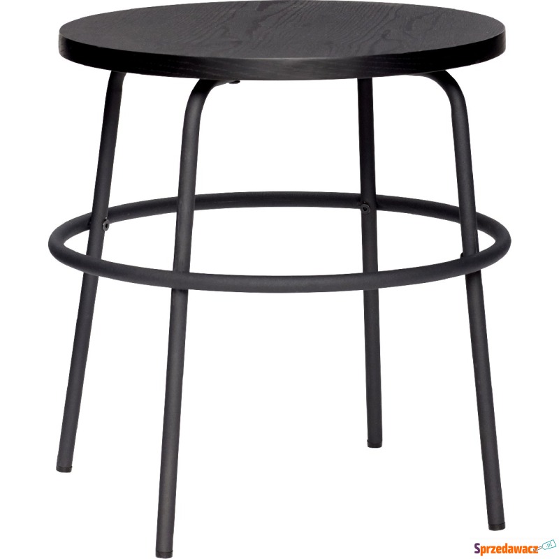 Stolik boczny Ash 45 cm czarny - Stoły, stoliki, ławy - Katowice