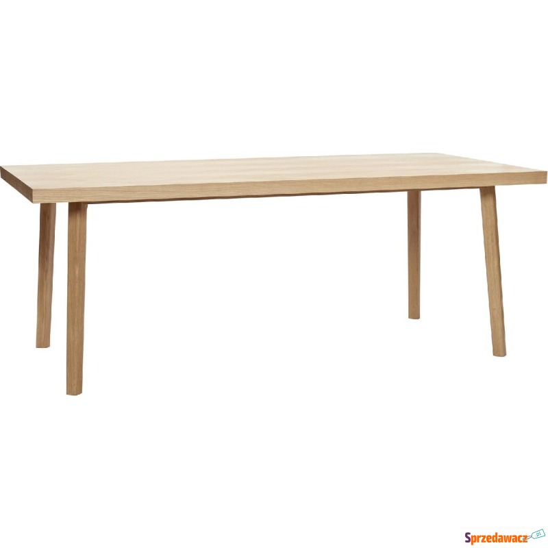 Stół Hübsch 100 x 200 cm z drewna dębowego - Stoły kuchenne - Legnica