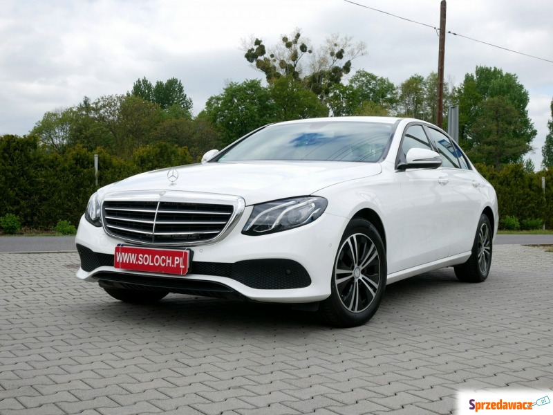 Mercedes - Benz E-klasa  Sedan/Limuzyna 2017,  2.0 diesel - Na sprzedaż za 114 700 zł - Goczałkowice-Zdrój