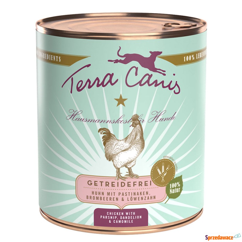 Terra Canis bez zbóż, 6 x 800 g - Kurczak z p... - Karmy dla psów - Szczecinek