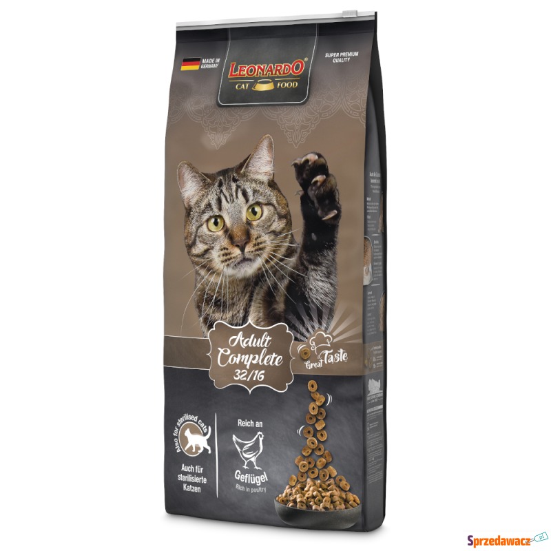 Leonardo Adult Complete 32/16 - 15 kg - Karmy dla kotów - Gowidlino