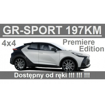 Toyota C-HR - Nowa 4x4 197KM GR-Sport Premiere Edition Super Cena od ręki 2104 zł