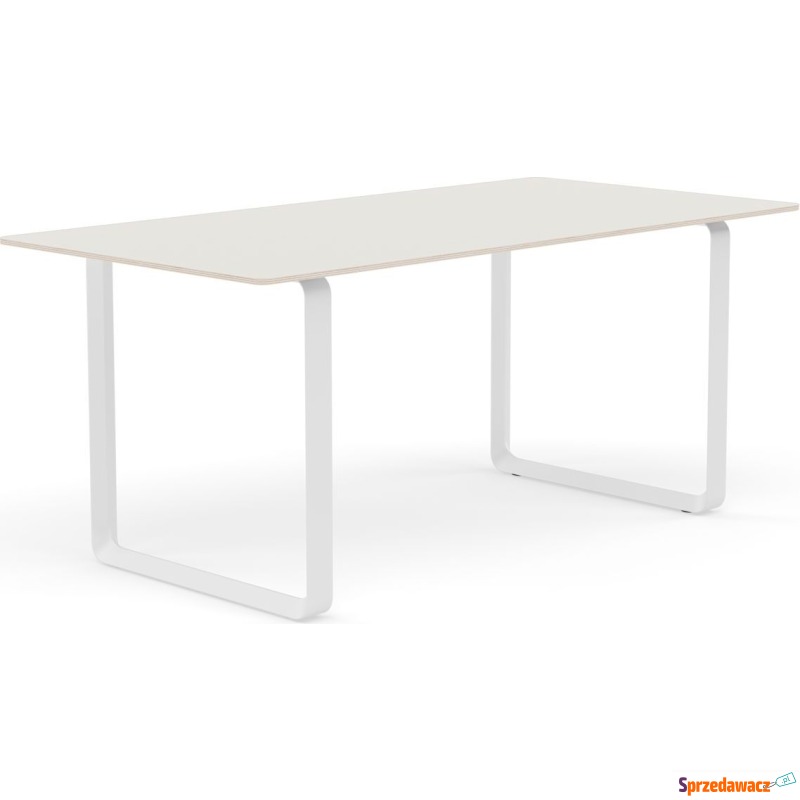 Stół Muuto 170 x 85 cm biały nogi białe - Stoły kuchenne - Siedlce