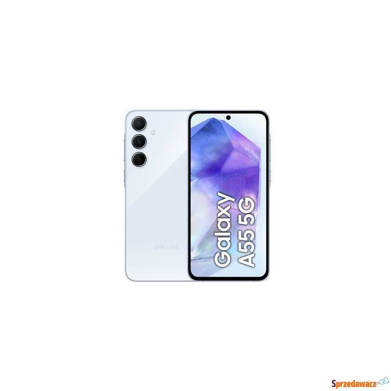 Smartfon Samsung Galaxy A55 5G 8/128GB błękitny - Telefony komórkowe - Warszawa