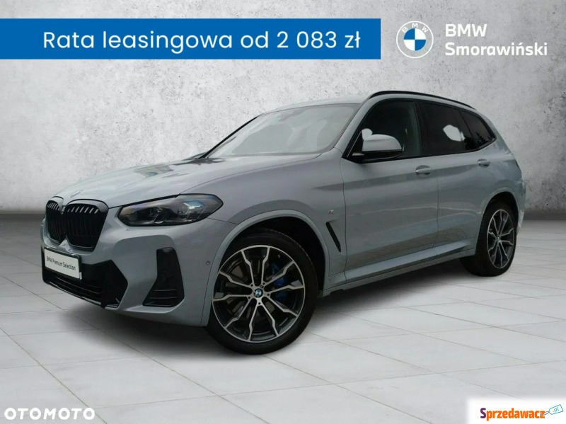 BMW X3 - X3 xDrive20d M Pakiet Grzane Fotele... - Samochody osobowe - Poznań