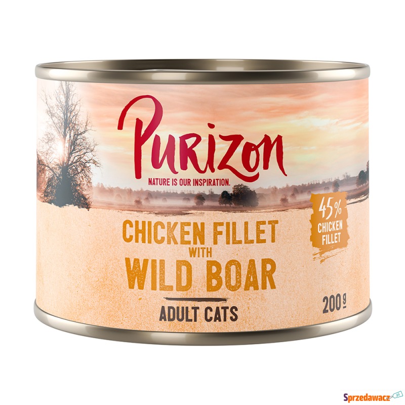 Purizon Adult, 6 x 200 g, bez zbóż - Filet z... - Karmy dla kotów - Przemyśl