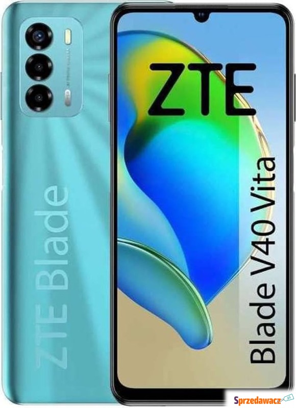 Smartfon ZTE Blade V40 Vita 4/128GB Zielony (... - Telefony komórkowe - Starachowice