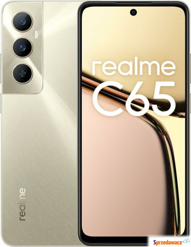Smartfon Realme C65 8/256GB Złoty (S8107644) - Telefony komórkowe - Kraków
