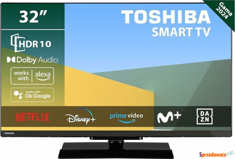 Telewizor Toshiba Smart TV Toshiba 32WV3E63DG... - Telewizory - Oława