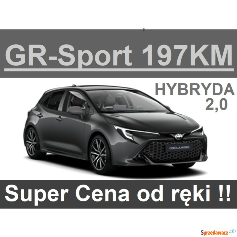 Toyota Corolla  Hatchback 2024,  2.0 hybryda - Na sprzedaż za 133 065 zł - Szczecinek
