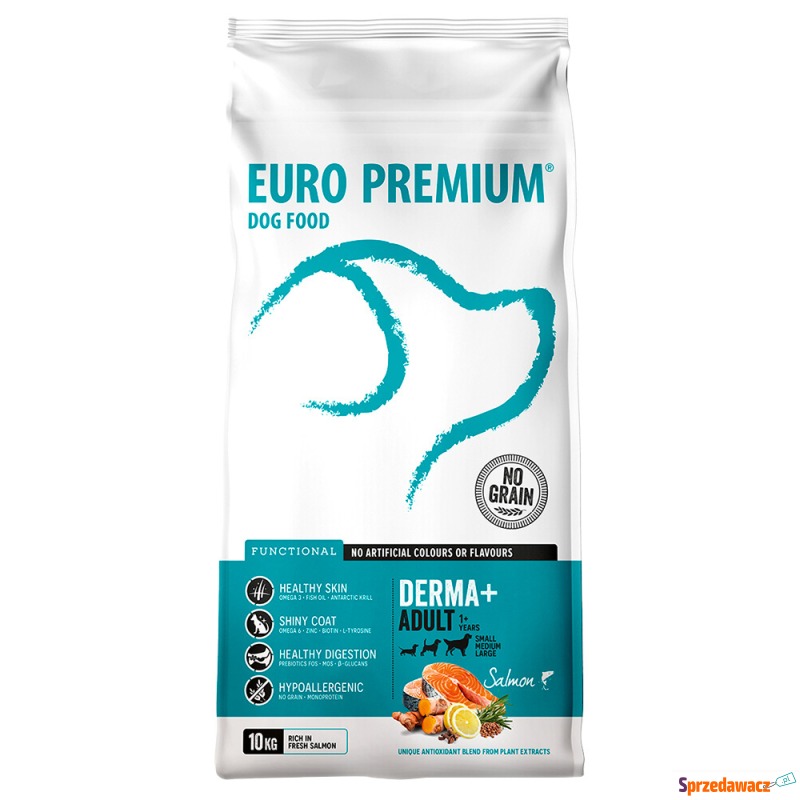 Euro-Premium Adult Derma+ - Opakowanie ekonom... - Karmy dla psów - Szczecinek